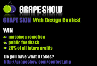 Grape Skin Banner